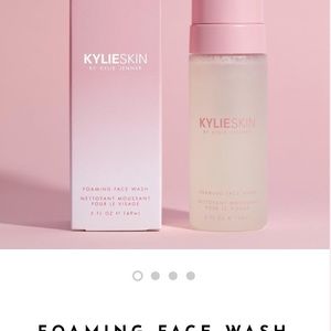 Kylie skin face wash and walnut scrub